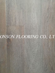 white Oak HDF engineered wood flooring, HDF core, click system, different color stain and surface available