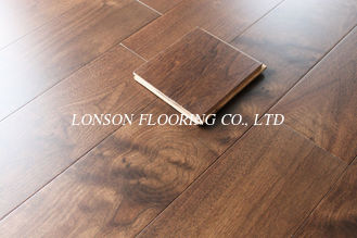 stained American Black Walnut Engineered wood flooring AB grade