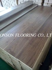 Wide Plank American Walnut Engineered Wood Flooring with premium  AB grade