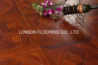 Quality Burma Teak Wood parquetry floor tiles Customized Design 900 x900MM 1000 x 1000MM factory