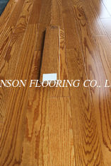 Red oak solid hardwood flooring, smooth surface with color butter rum