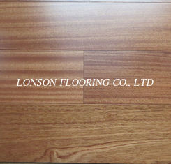 African sapele engineered hardwood flooring, smooth surface and natural lacquered