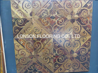 Quality Artistic Versailles Panels Flooring Wooden Parquetry Tiles Flooring Custom Designs factory