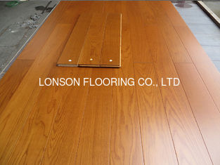 Quality Teak Stained American White Oak Engineered Flooring 1360psi Hardness factory