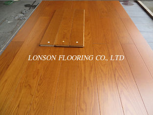 teak stained American white Oak engineered wood flooring to Thailand