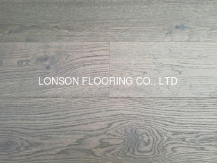 Quality Character Grade Engineered European Oak Flooring With Gray Stained factory