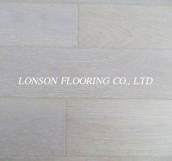 white washed and light grey oak engineered wood flooring with AB grade--E33