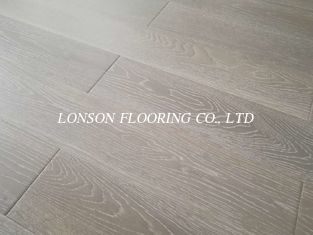 light grey washed Russian Oak Engineered wood flooring, premium AB grade