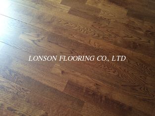 3 layers 3 strips lacquered oak engineered wood flooring, different stains