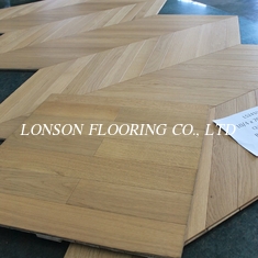 Natural Oak Chevron Engineered Flooring 530x70x10/4MM, AB grade, Brushed, UV lacquer
