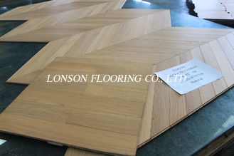 Width 70mm Natural Euro Oak Engineered Wood Flooring Size 530x70x10/4mm AB Grade