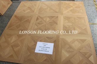 Prime Oak Versailles Pattern Flooring to Italy, Natural Vanished