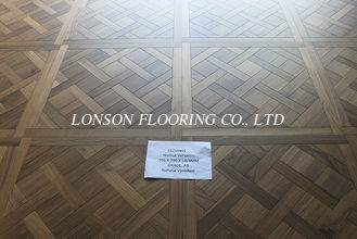 Quality American Walnut Versailles Panels Engineered Wood Flooring