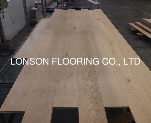 Quality Multi-layers European Oak Engineered Wood Floor with Invisible Lacquer and Natural Finish factory