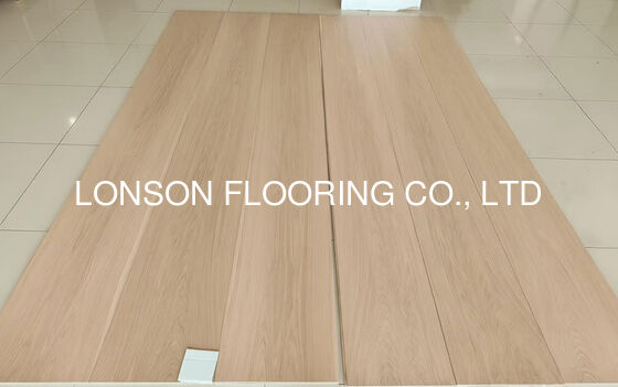 Quality Super Plank Oak Engineered Wood Flooring 3000 x 300MM, Birch Plywood factory