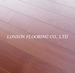 Red Stained brazilian Jatoba Engineered Wood Flooring to Japan from Chinese factory