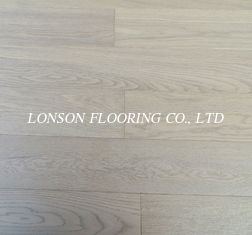 brushed prime Russian Oak Multi Layers parquet flooring to Thailand, Vietnam, color E06