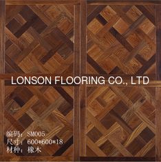 Quality French Oak Versailles Panels Flooring With Different Finishing And Stains factory