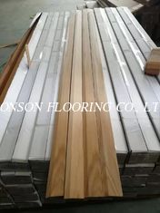 Premium White Oak Veneered Bevelled Architrave, Unfinished, Core: Fir Wood
