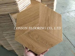 Oak Hexagonal Parquet Flooring, Oak Hexagon Engineered Wood Flooring, Elegant Designs