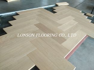 European Oak Chevron Engineered Parquet Flooring, Premium Grade, Super Matt, Invisible Lacquer