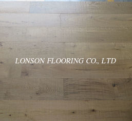 rustic oak 3-layers engineered wood flooring with chatter mark