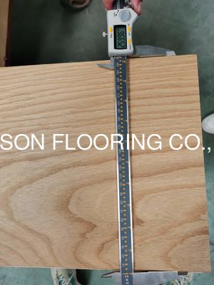 Quality 260mm Wide Engineered Oak Flooring With Wax Oil Finishing ABCD Grade European Oak Hardwood factory