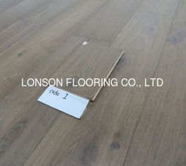 Quality Deep Smoked Oak Engineered Wood Flooring 2200 * 220 * 15/4MM Size factory