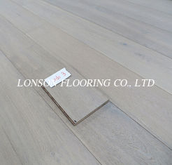smoked and white stained Oak engineered flooring for rustic style