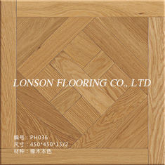 Different designs Oak Engineered Parquet Flooring panels