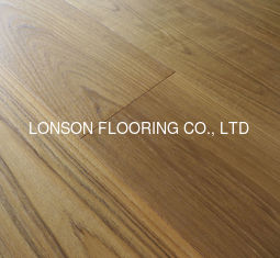 Quality 190mm Single Plank Burma Teak Engineered Hardwood Flooring with 1000 psi Janka Hardness and A/B Grade factory