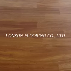 2 Layers Doussie Engineered Wood Flooring, natural lacquer, square edge