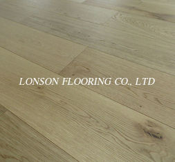 240mm/9.5&quot; Wide Natural Oak Engineered Wood Flooring, Selected ABC Grade
