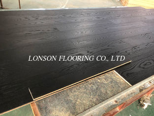 100% Pure Black Oak Multi-Layers Engineered Wood Flooring
