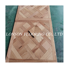 Smoked Versailles Oak Parquet Engineered Flooring to UK, Character Grade