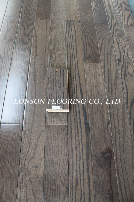 Real Solid Red Oak Hardwood Flooring, Grey Oak Hardwood Flooring