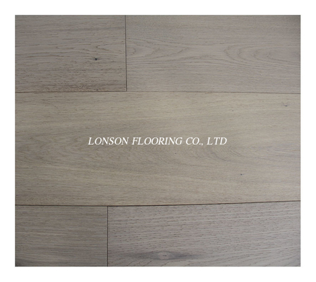 7 1/2&quot; single plank Oak Engineered Wood Flooring, Invisible lacquered, Color Paris