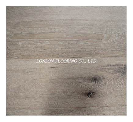 1/2&quot; Thick Oak Engineered Wood Flooring, poplar white washed