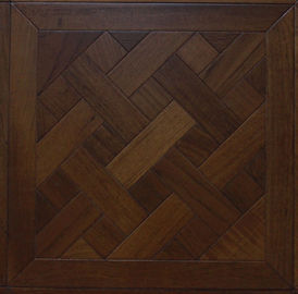 Burma Teak Versailles Engineered Parquet Flooring, Nobal For Villa and Hotel