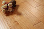 prefinished &amp; hand scraped white Birch wood flooring, premium grade