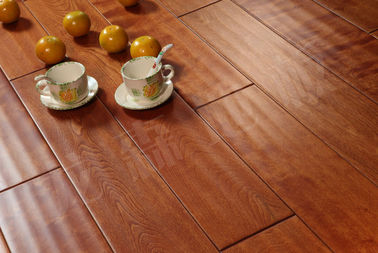handscraped birch solid hardwood flooring, different grades available