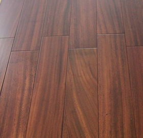 2 Layers African Iroko Engineered Parquet Flooring With Square Edge