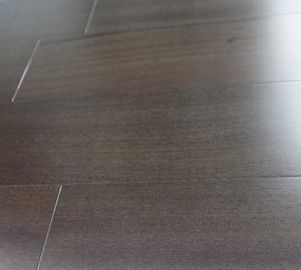 ipe stained Sapele Engineered Hardwood Flooring, smooth finishing