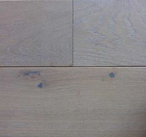 white stained oak engineered wood flooring with brush finishing