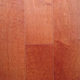 Chinese Maple HDF engineered flooring with smooth UV lacquer finishing