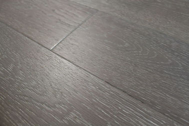 Light Gray Washed Oak Multi-layers Flooring, popular gray washed stained