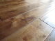 Birch Solid hardwood Flooring, handscraped with chatter mark and stained color
