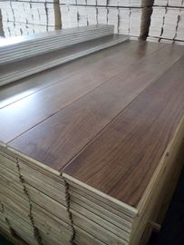 Premium Wide Plank American Walnut Engineered Flooring, Single Strip