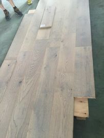 Gray Oak Engineered Wood Flooring with smoked and brushed finishing