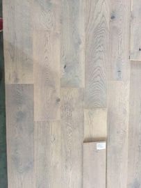 Gray Oak Engineered Wood Flooring with smoked and brushed finishing